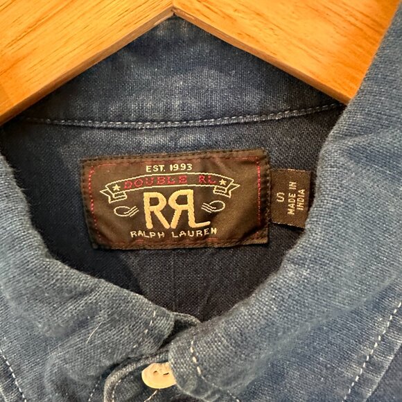 Double RL Men's Button Down - Picture 2 of 3